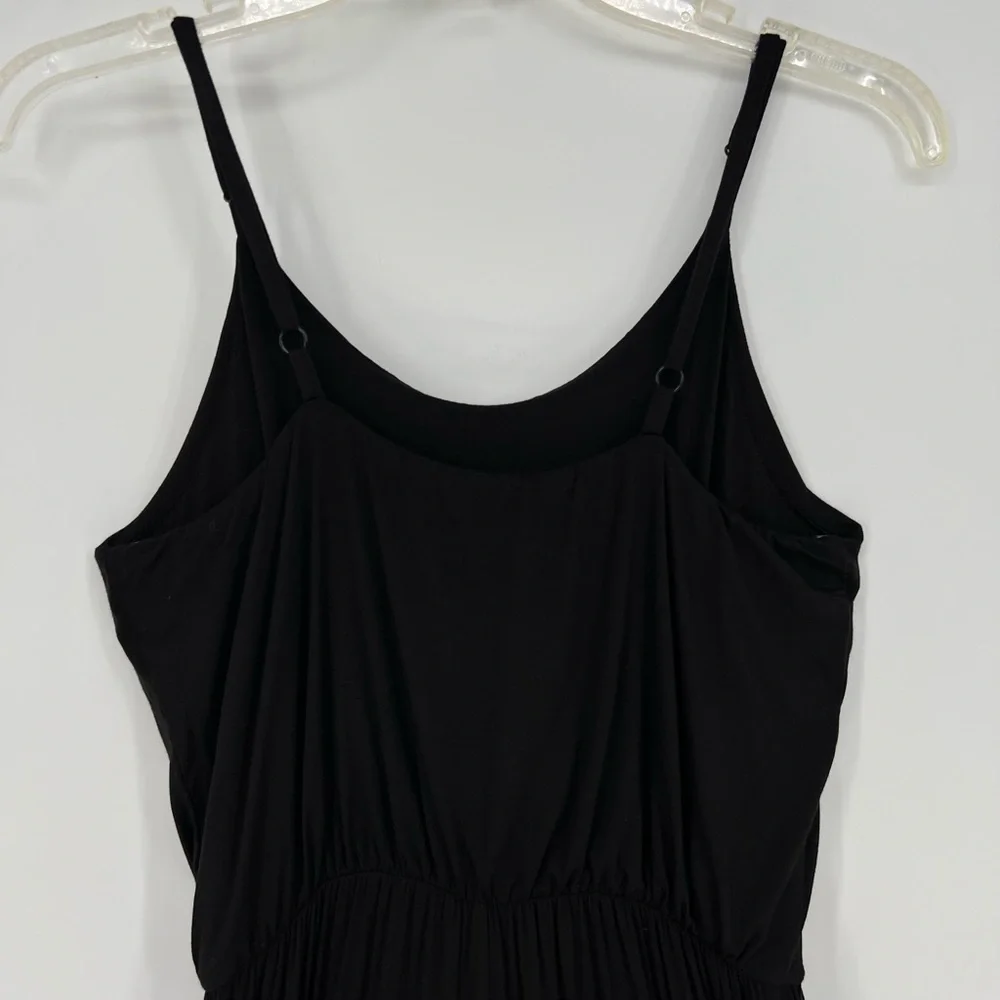 Gilli Jumpsuit Womans Black Wide Leg Jumper Adjustable Straps Soft Stretch NEW - Picture 3 of 7